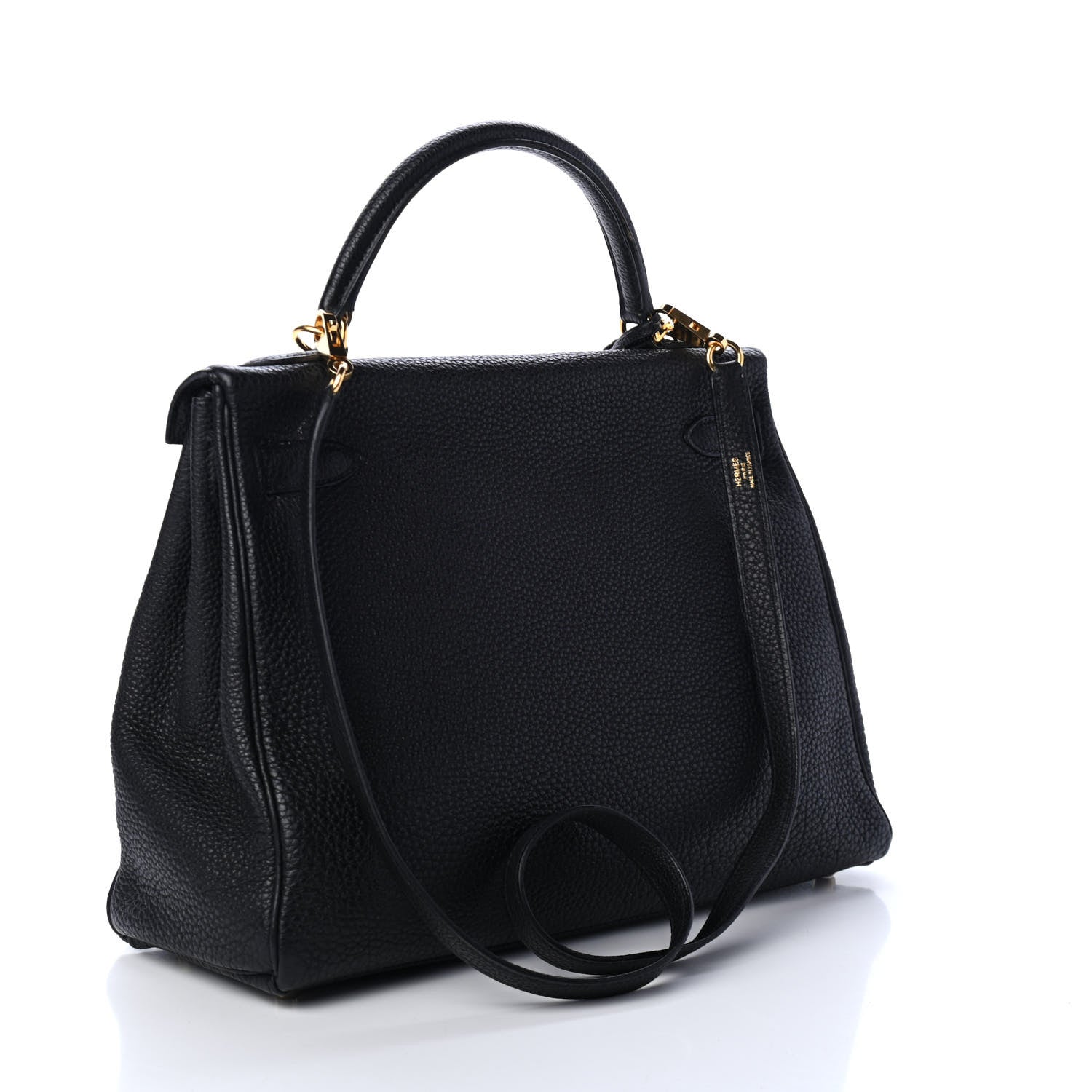 Hermes Togo Kelly Retourne 32 Black 2 of 15
