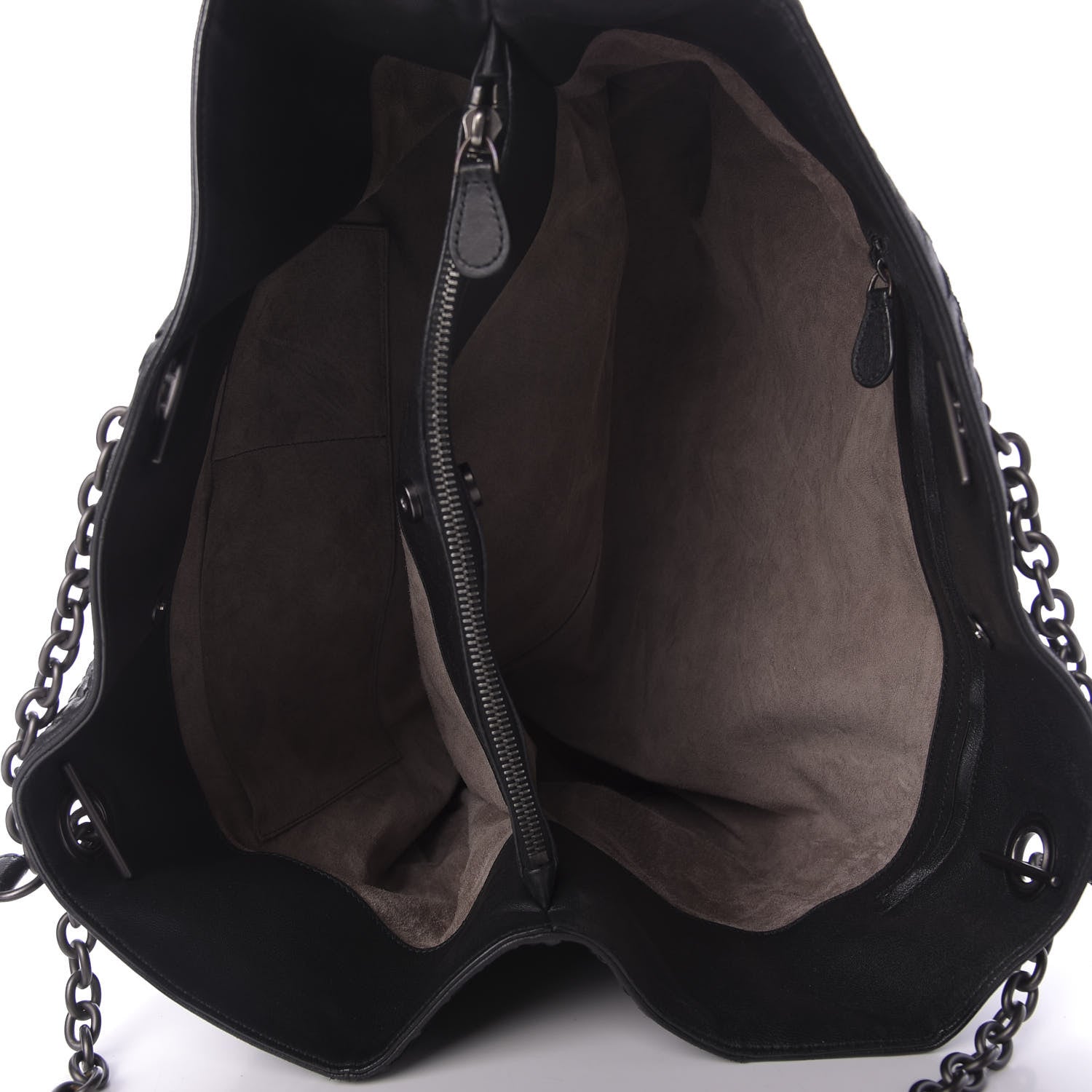 Bottega Veneta Nappa Intrecciato Large Tote Black 5 of 9