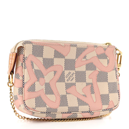 Louis Vuitton Damier Azur Tahitienne Mini Pochette Accessories 3 of 8