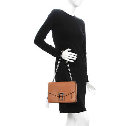 Proenza Schouler Calfskin Hava Shoulder Bag Dune 2 of 7
