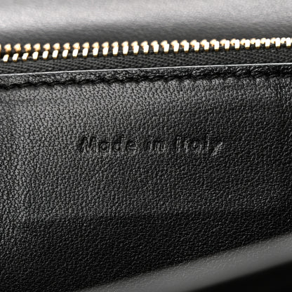 Celine Goatskin Medium Classic Box Flap Bag Black 7 of 12