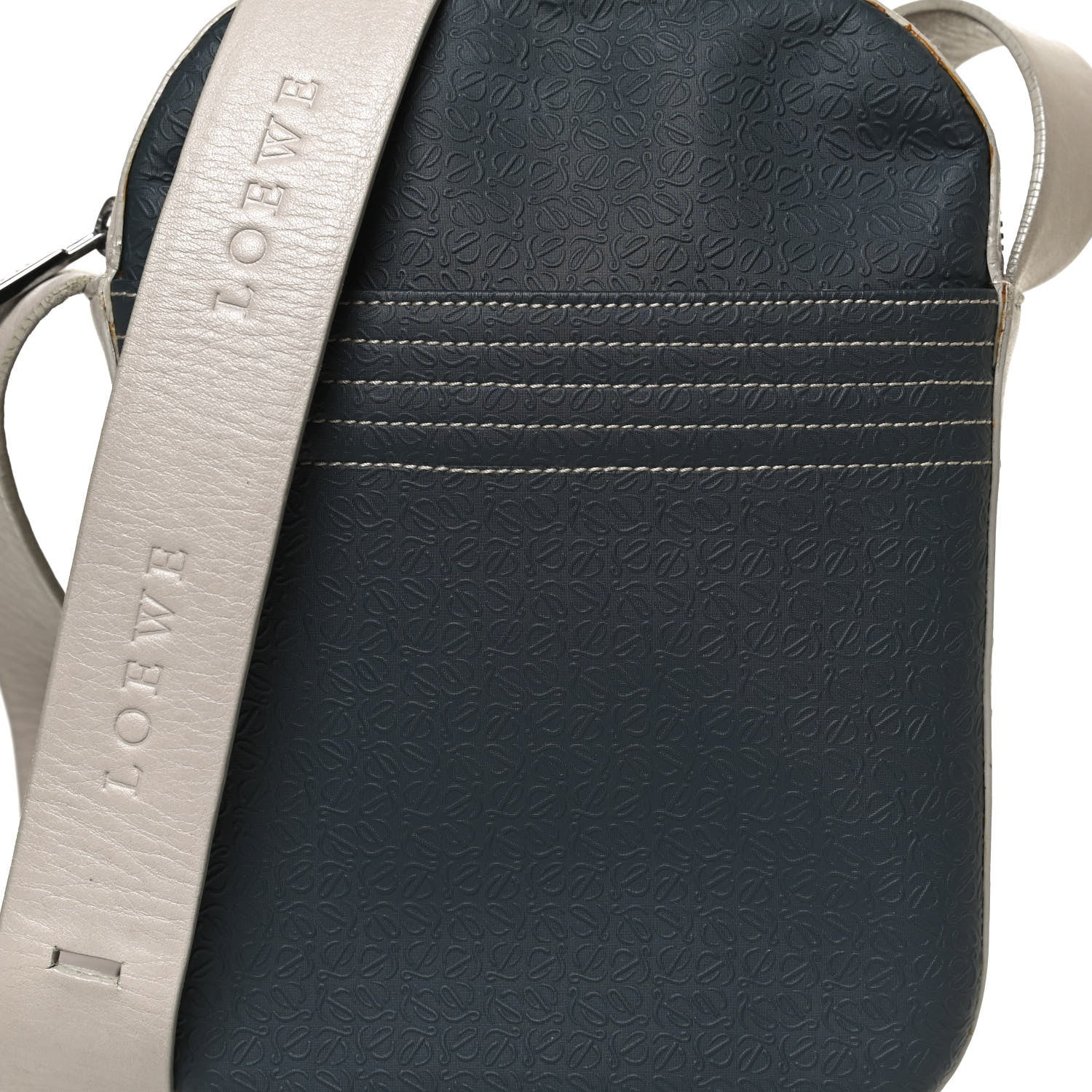 Loewe Calfskin Embossed Anagram Crossbody Bag Multicolor 6 of 10