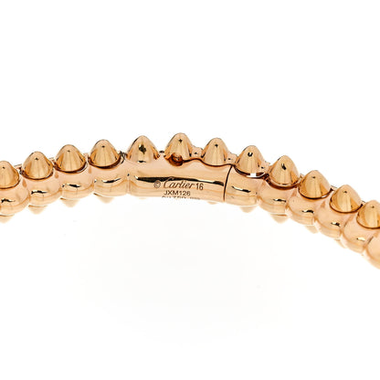 Cartier 18K Pink Gold Small Clash De Cartier Bracelet 16 3 of 4