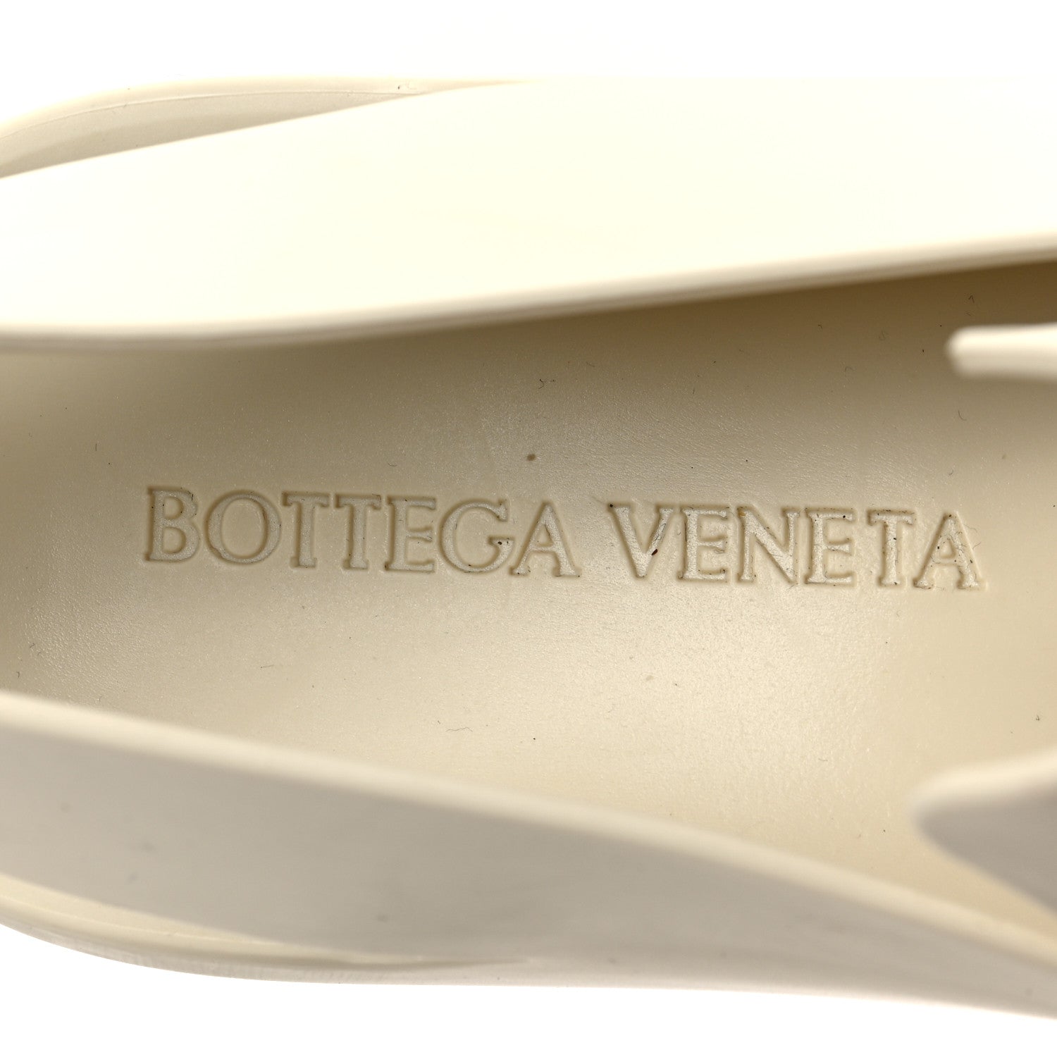 Bottega Veneta Rubber Puddle Sandals 37 Sand 7 of 7
