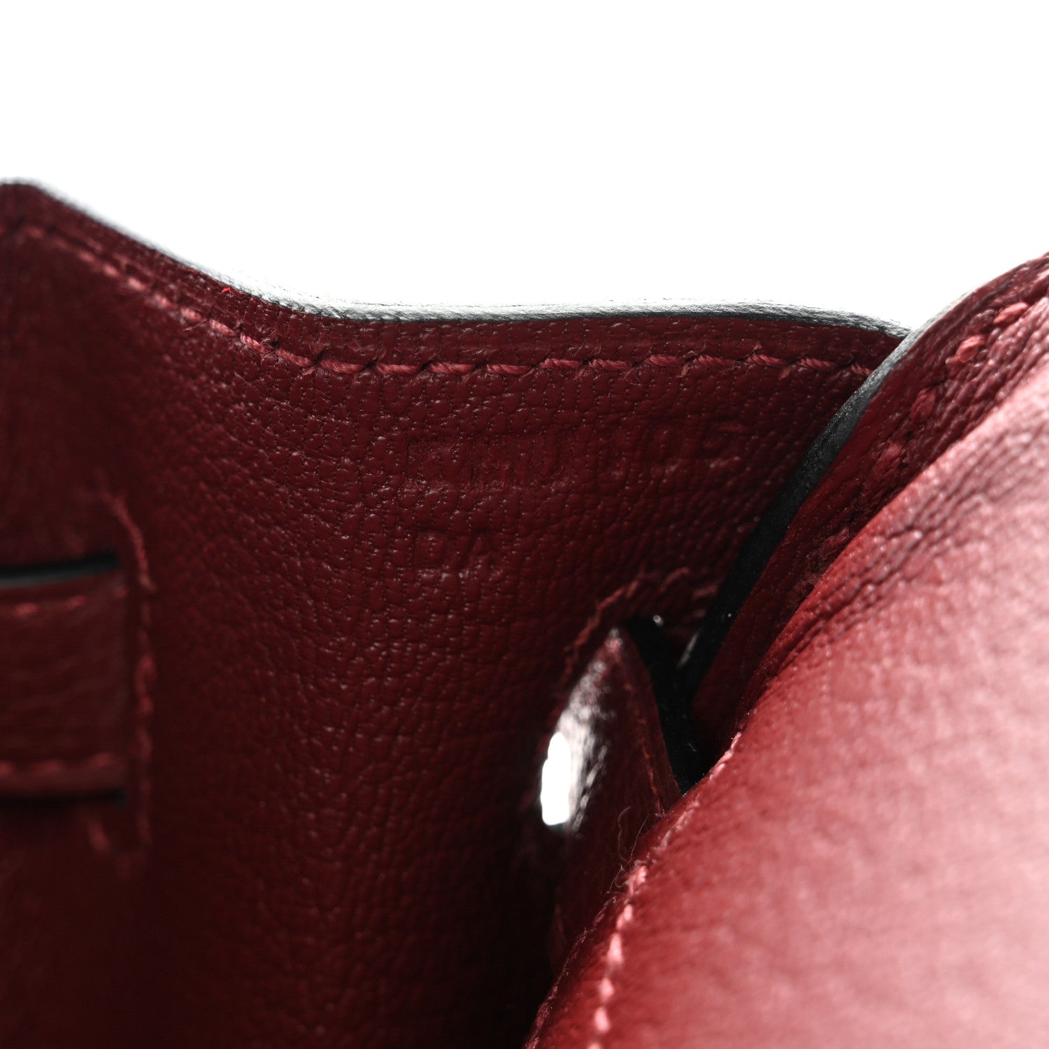 Hermes Togo Birkin 25 Rouge H 6 of 11