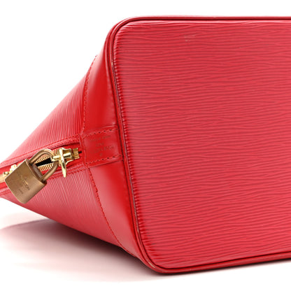 Louis Vuitton Epi Alma PM Castillan Red 8 of 11