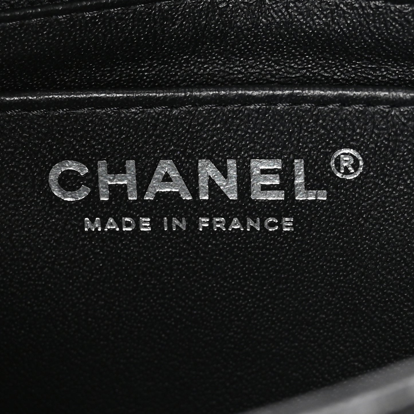 Caviar Quilted Mini Rectangular Flap Black