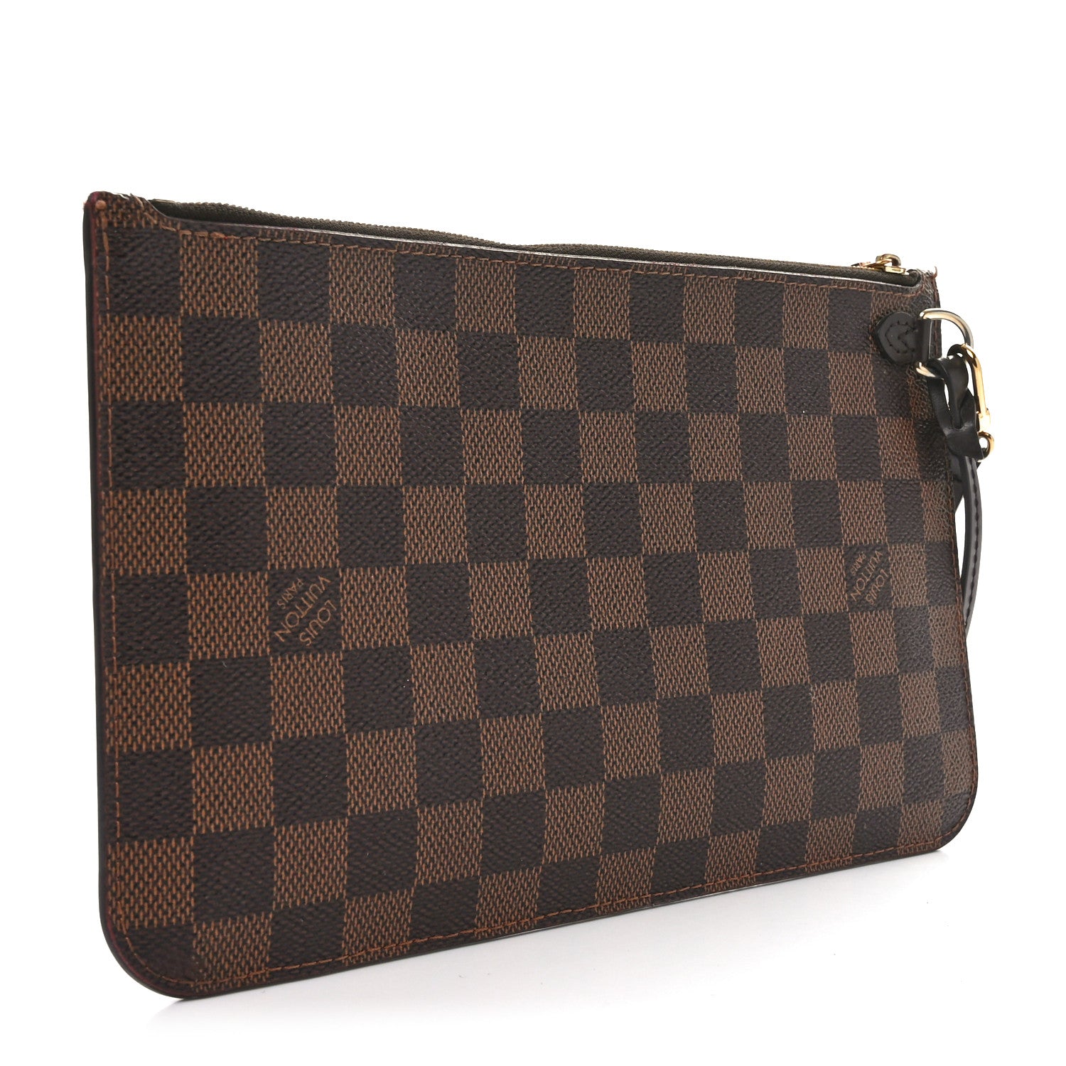 Louis Vuitton Damier Ebene Neverfull MM GM Pochette 3 of 8