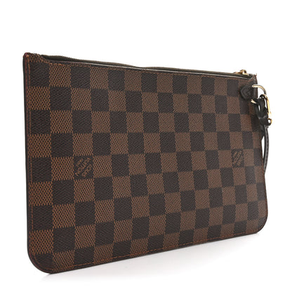Louis Vuitton Damier Ebene Neverfull MM GM Pochette 3 of 8