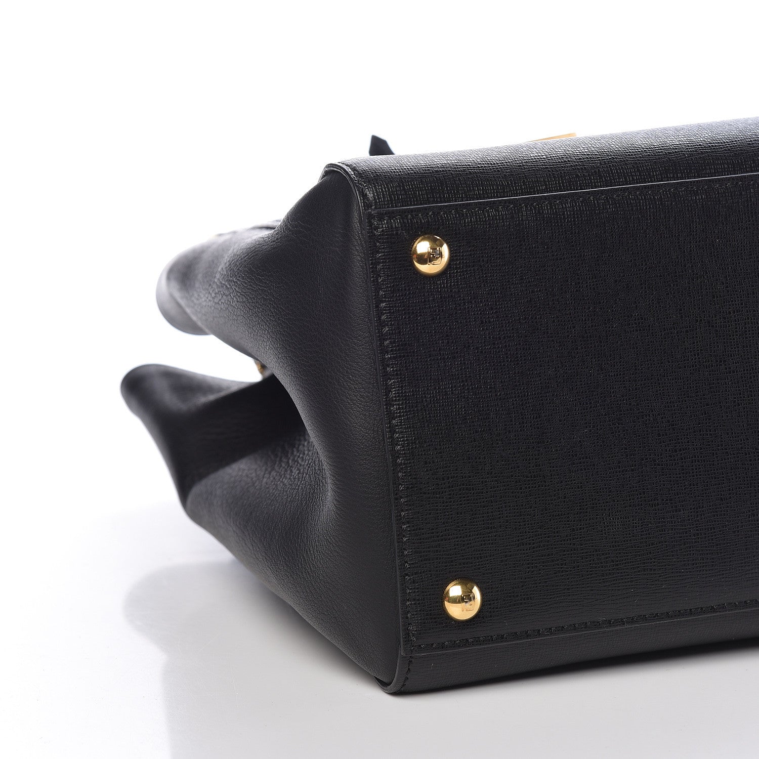 Fendi Vitello Elite Regular 2Jours Tote Black 8 of 9