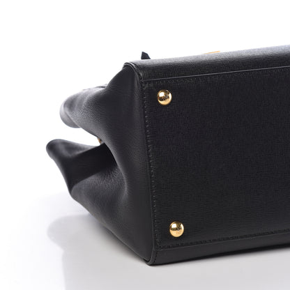 Fendi Vitello Elite Regular 2Jours Tote Black 8 of 9