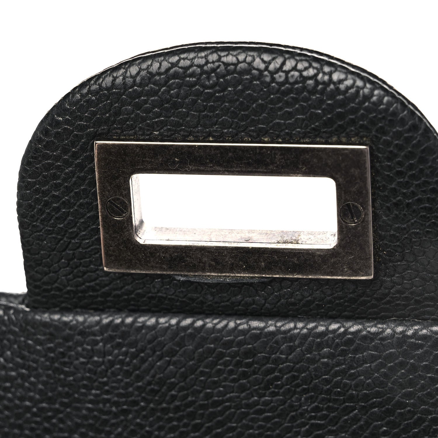 Chanel Washed Caviar Quilted 2.55 Reissue 225 Bijoux Chain Flap Black 15 of 15