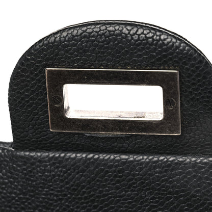 Chanel Washed Caviar Quilted 2.55 Reissue 225 Bijoux Chain Flap Black 15 of 15