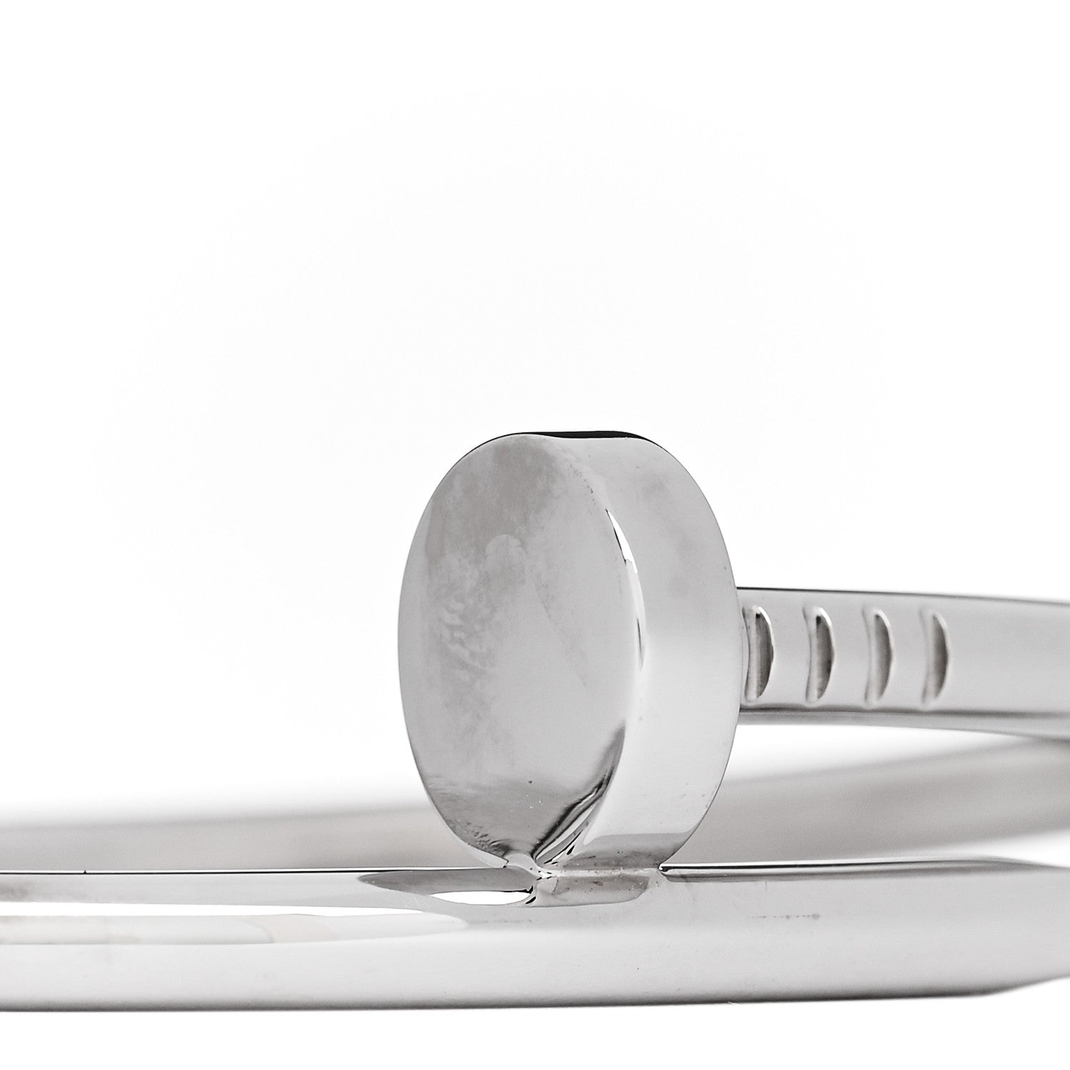 Cartier 18K White Gold Juste Un Clou Bracelet 17 3 of 5