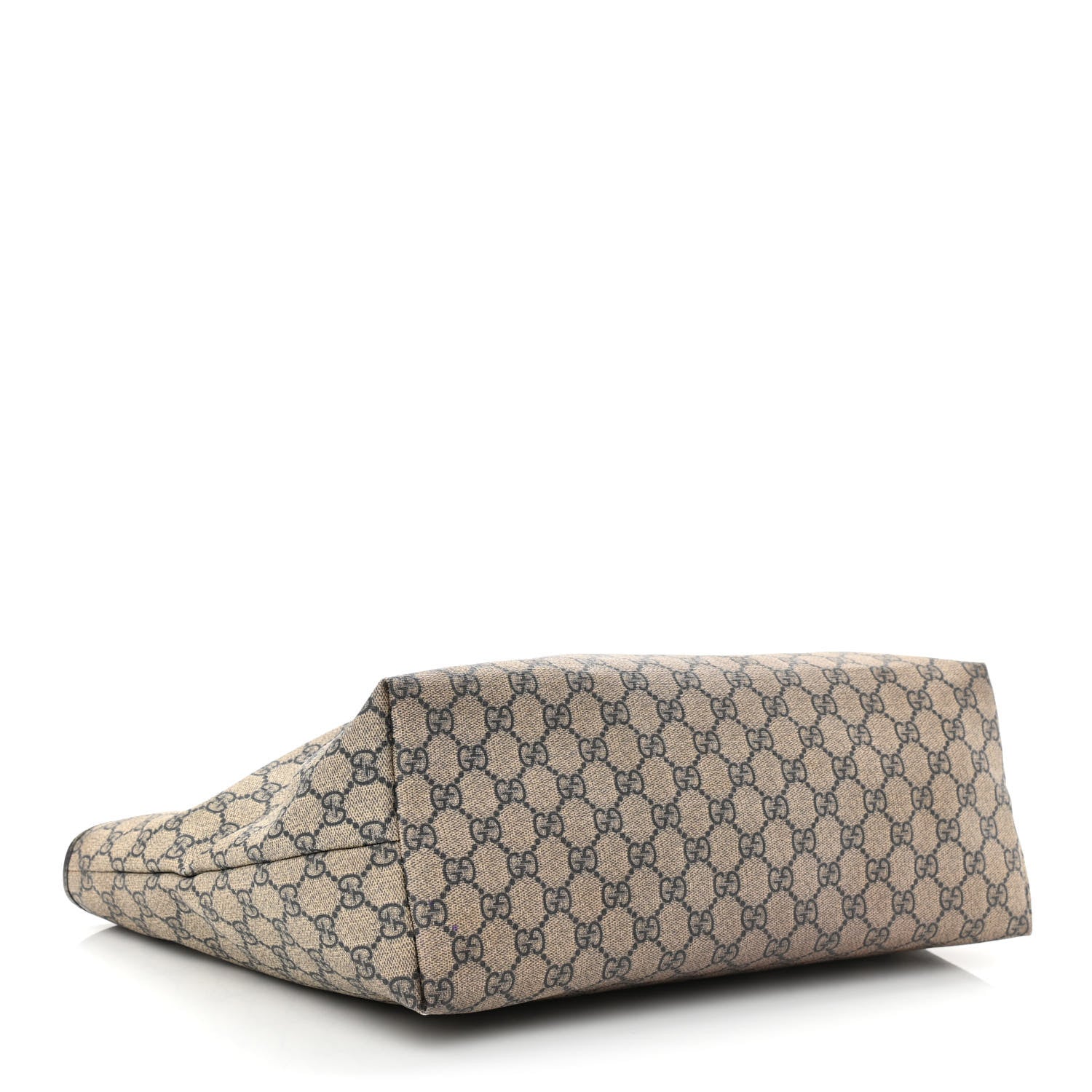 Gucci GG Supreme Monogram Medium Zippered Shopping Tote Navy 4 of 21