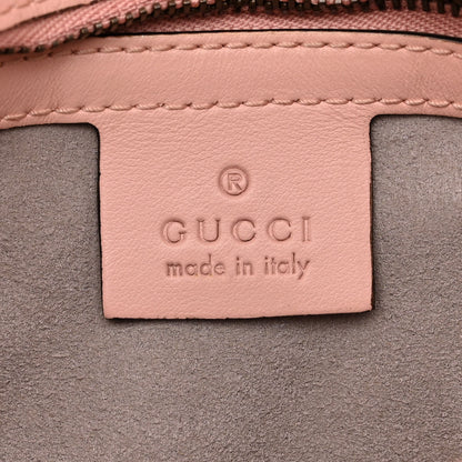 Gucci Calfskin Matelasse Small GG Marmont Shoulder Bag Perfect Pink 6 of 17