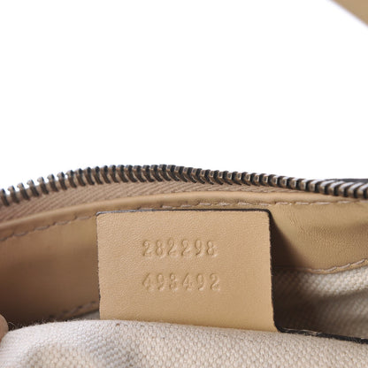 Gucci Monogram Lurex Small Scarlett Studded Interlocking G Hobo Bronze 7 of 11