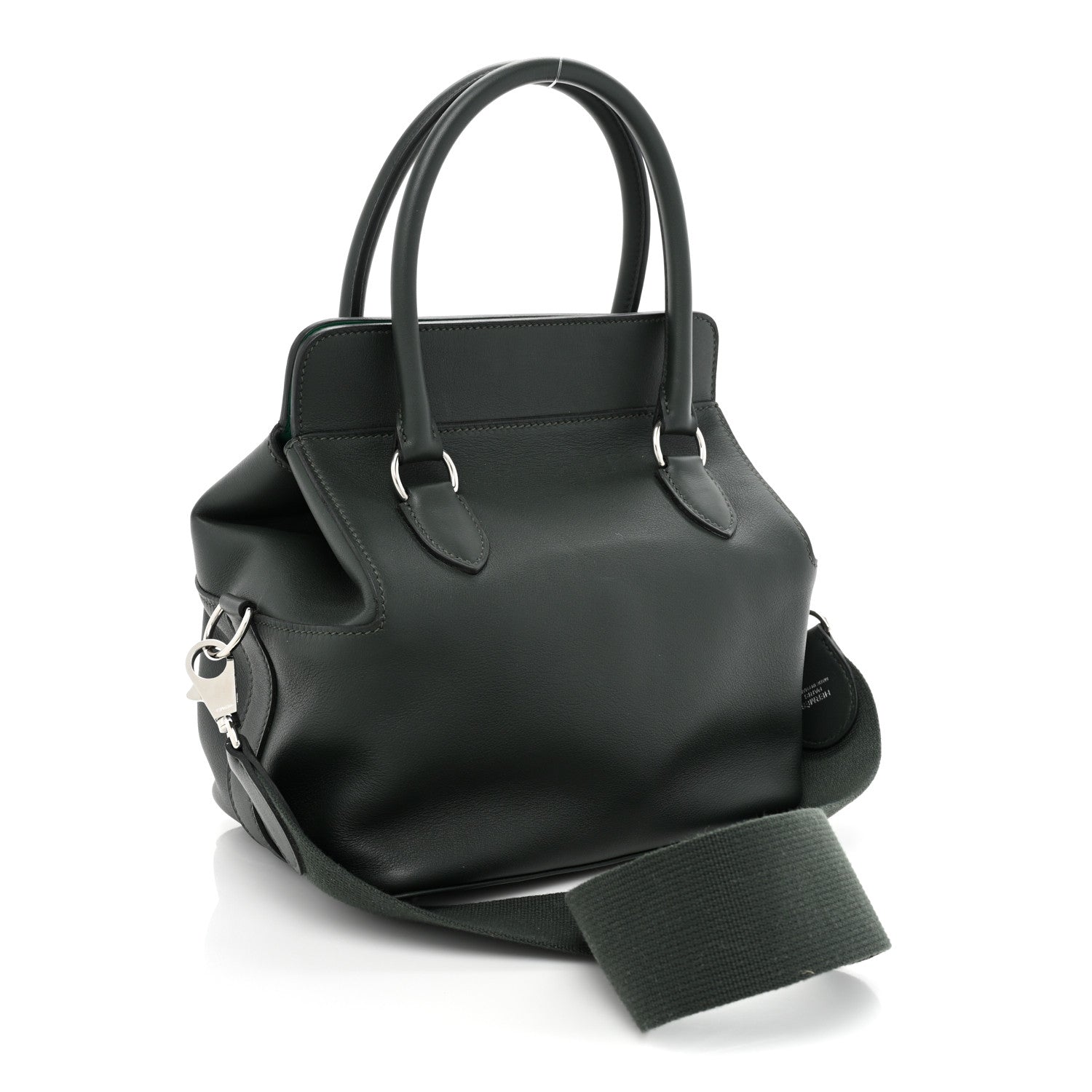 Hermes Swift Verso Toolbox 20 Vert Fonce Vertigo 3 of 11