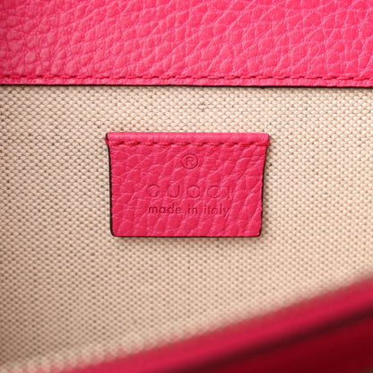 Gucci Pebbled Calfskin Embellished Guccify Small Dionysus Shoulder Bag Rosa 6 of 10