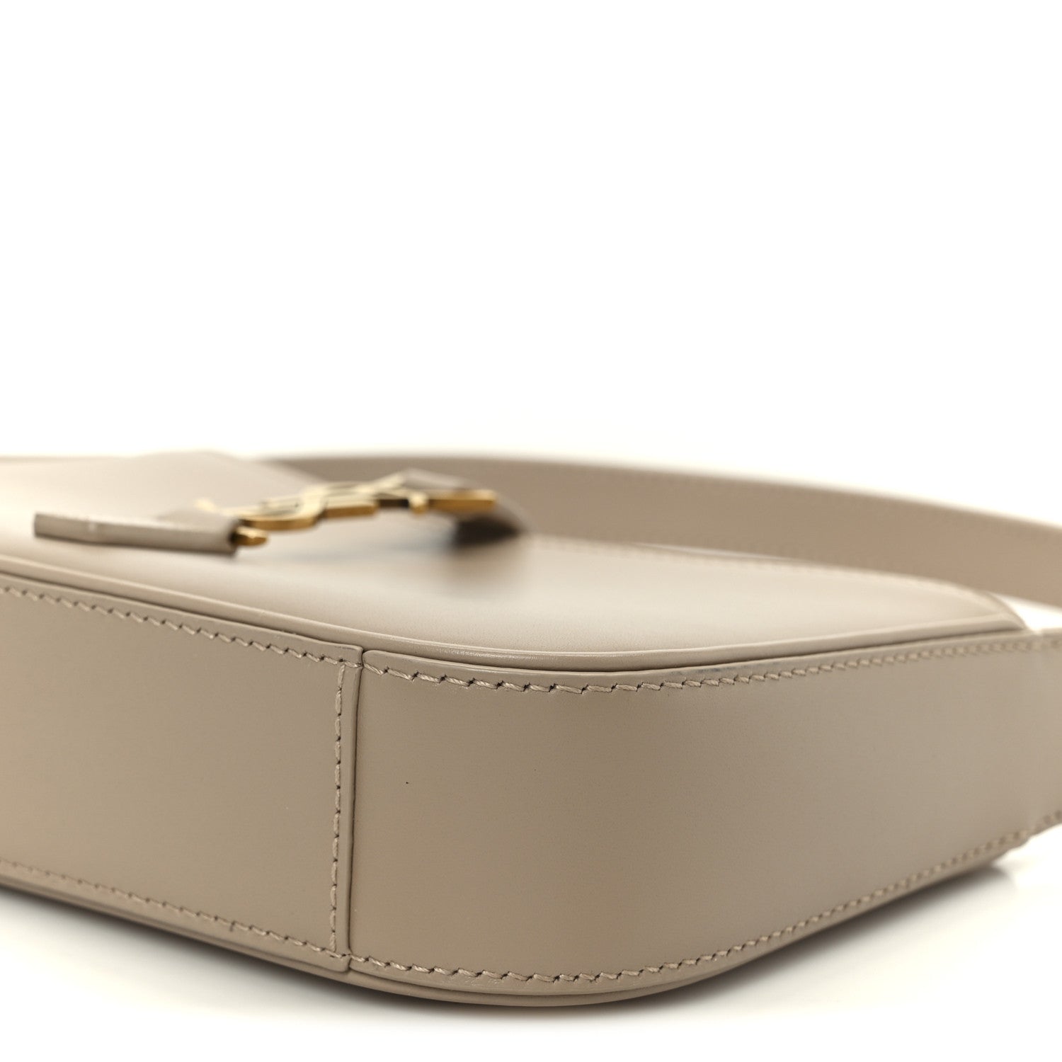 Saint Laurent Vegetable Le 5 A 7 Mini Hobo Dark Beige 10 of 10
