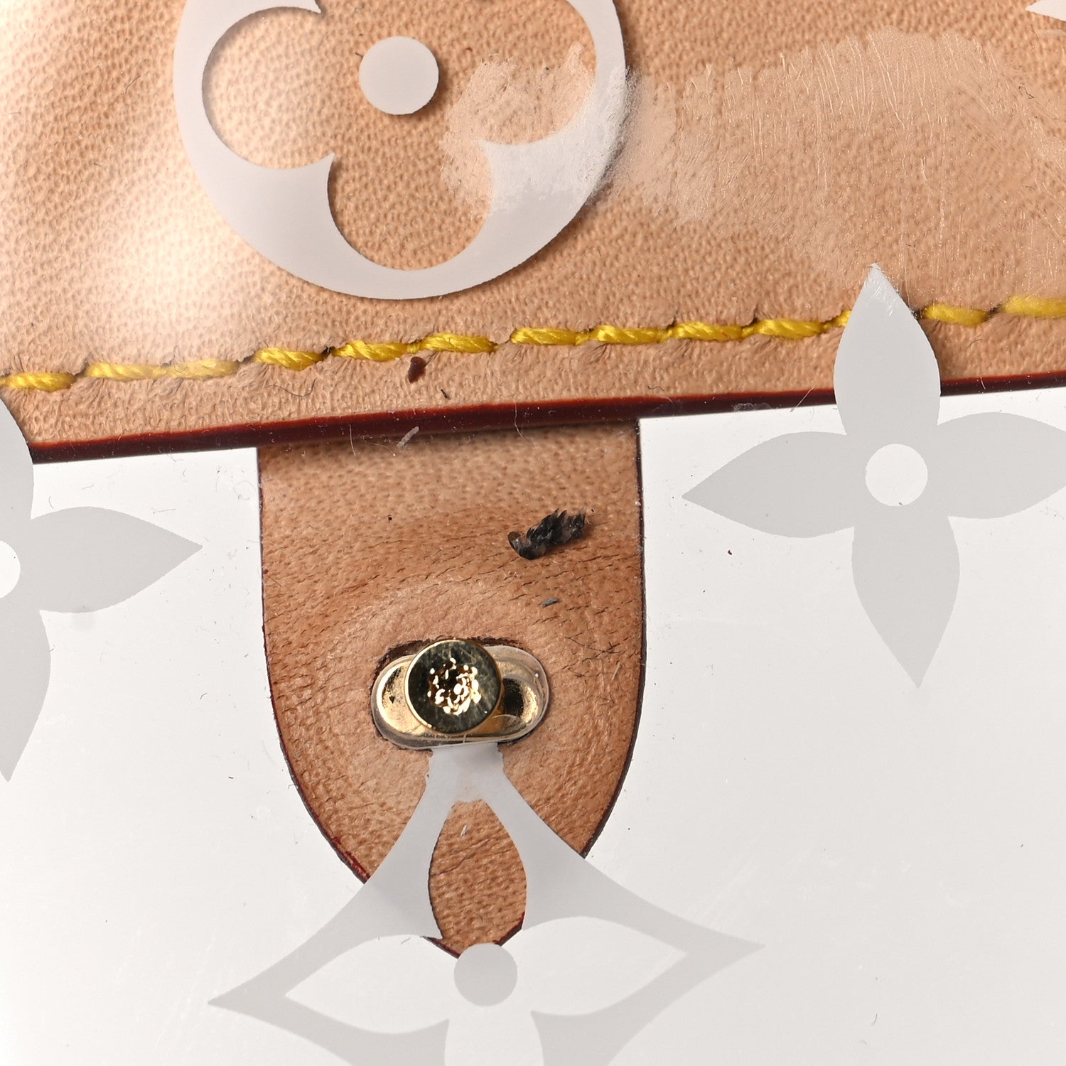 Louis Vuitton Transparent Plexiglass Cube Scott Box 1521839