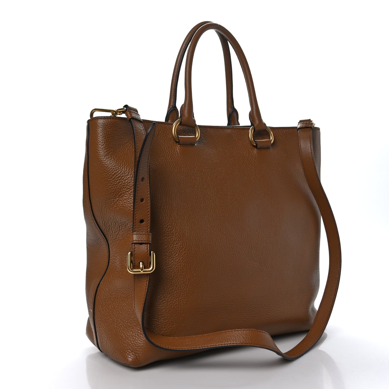 Prada Vitello Phenix Tote Cognac 2 of 9