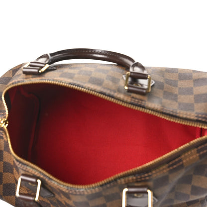 Louis Vuitton Damier Ebene Speedy 30 5 of 12