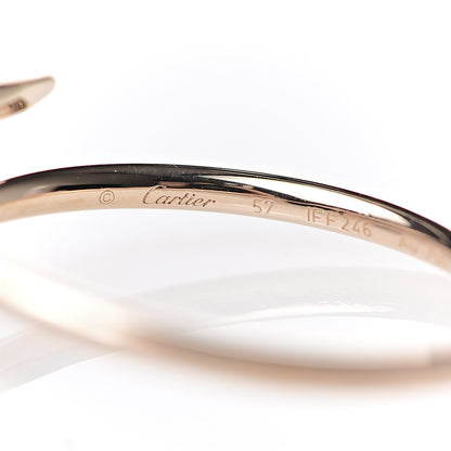 Cartier 18K Pink Gold Small Juste Un Clou Ring 57 8 4 of 6