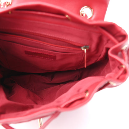 Chanel Lambskin Quilted Small Urban Spirit Backpack Dark Pink 5 of 11
