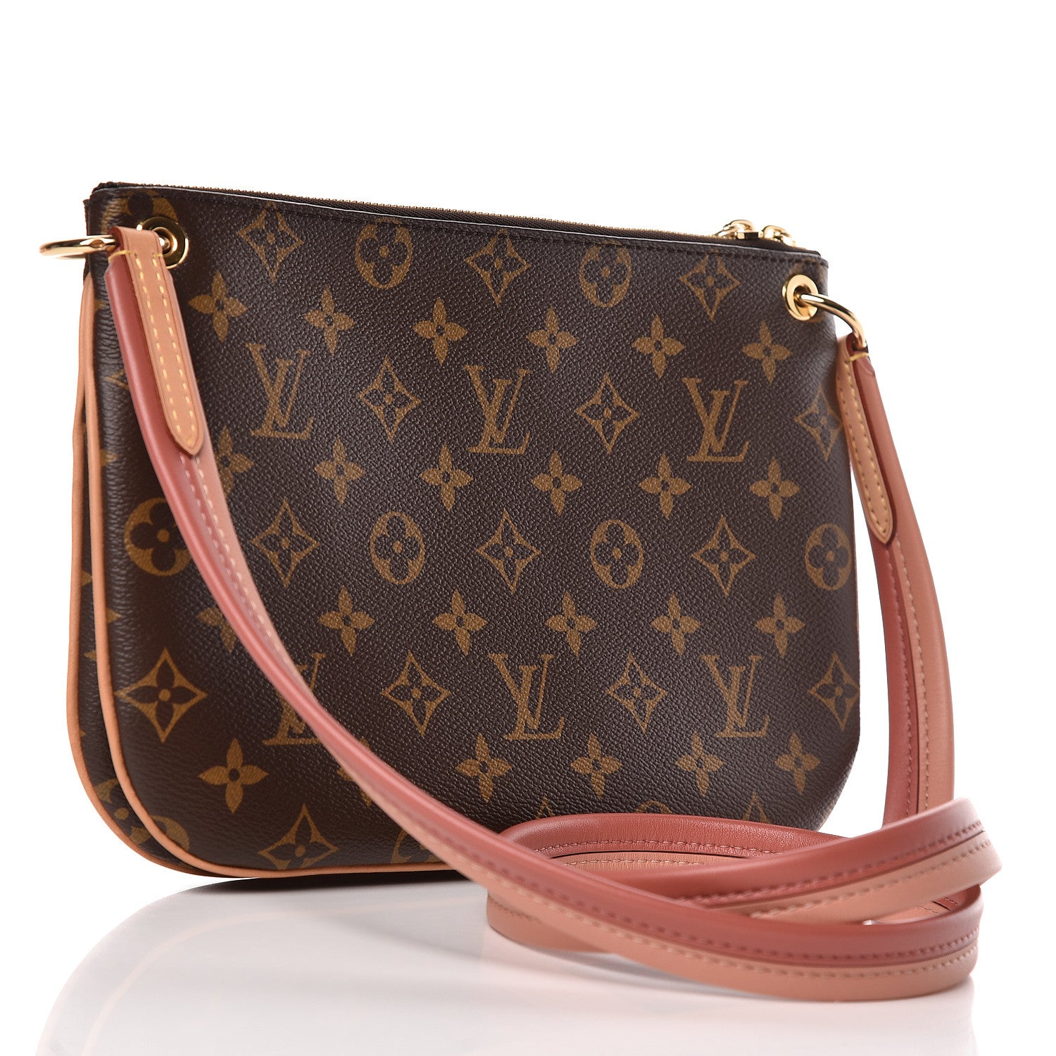 Louis Vuitton Monogram Lorette Vieux Rose 3 of 10