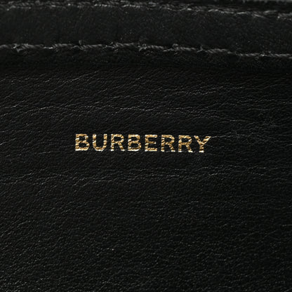 Burberry Calfskin Kingdom The Barrel Bag Black 6 of 11