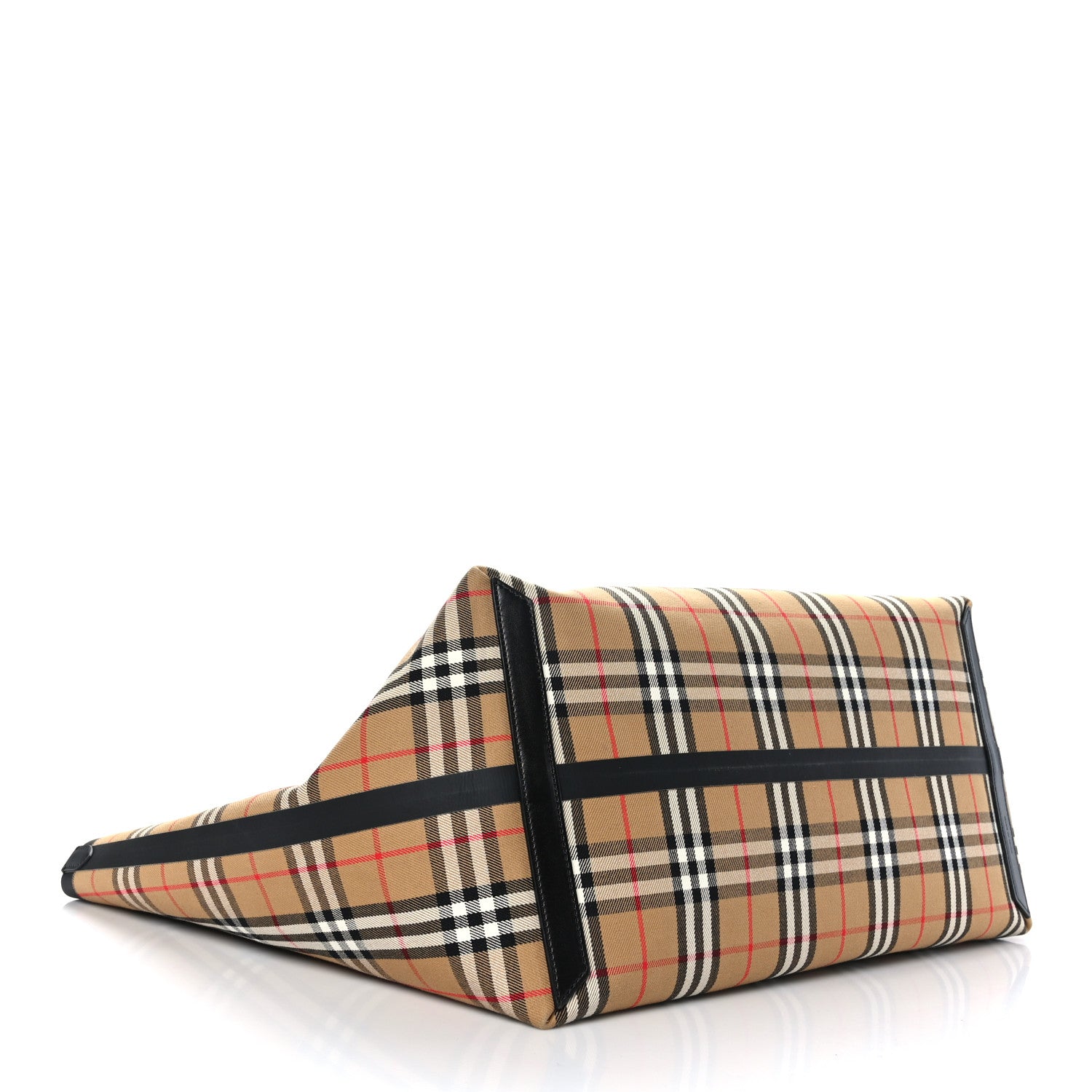 Burberry Vintage Check Extra Large The Giant Reversible Tote Antique Yellow 3 of 18