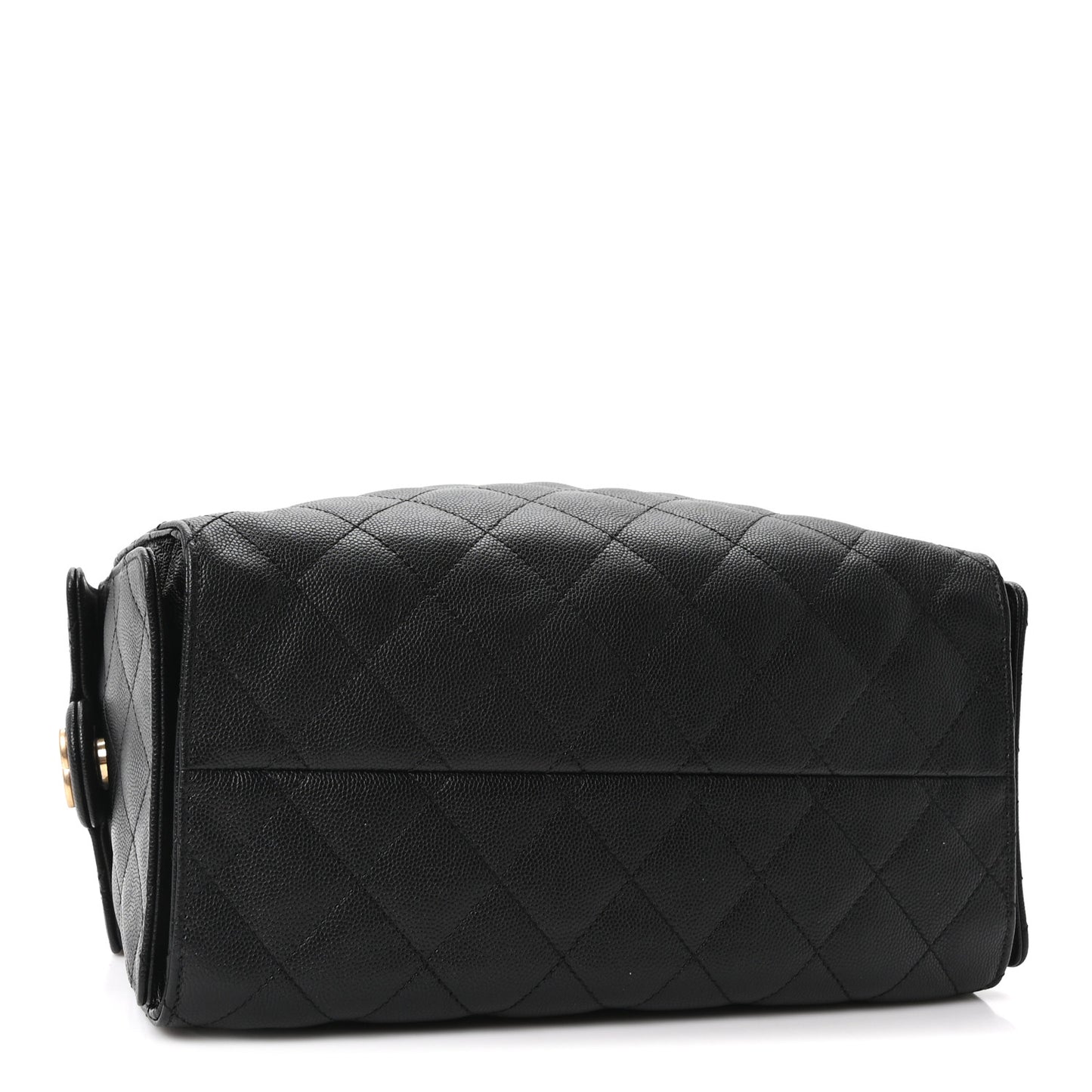 Caviar Quilted Small Chanel 25 Handbag Black