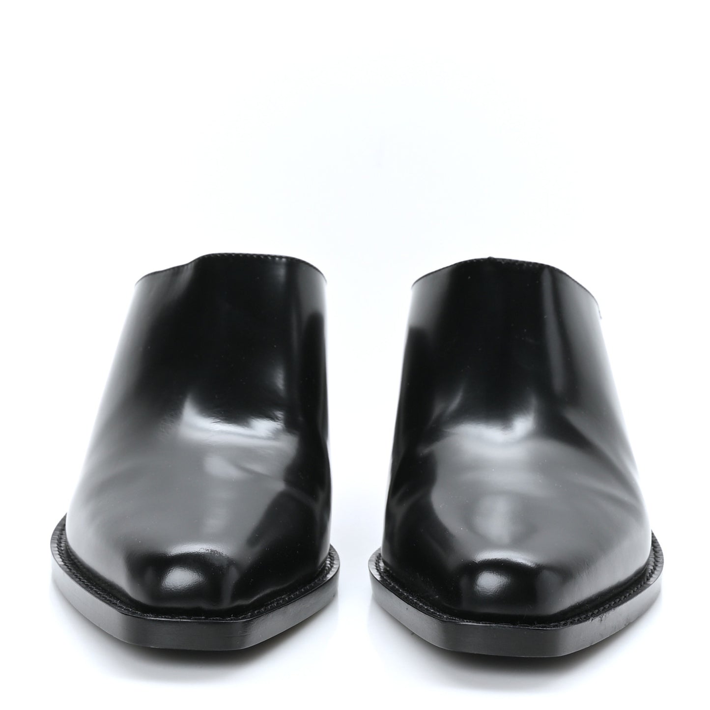 Vitello Abrasivato FF Cut Mules 39 Black