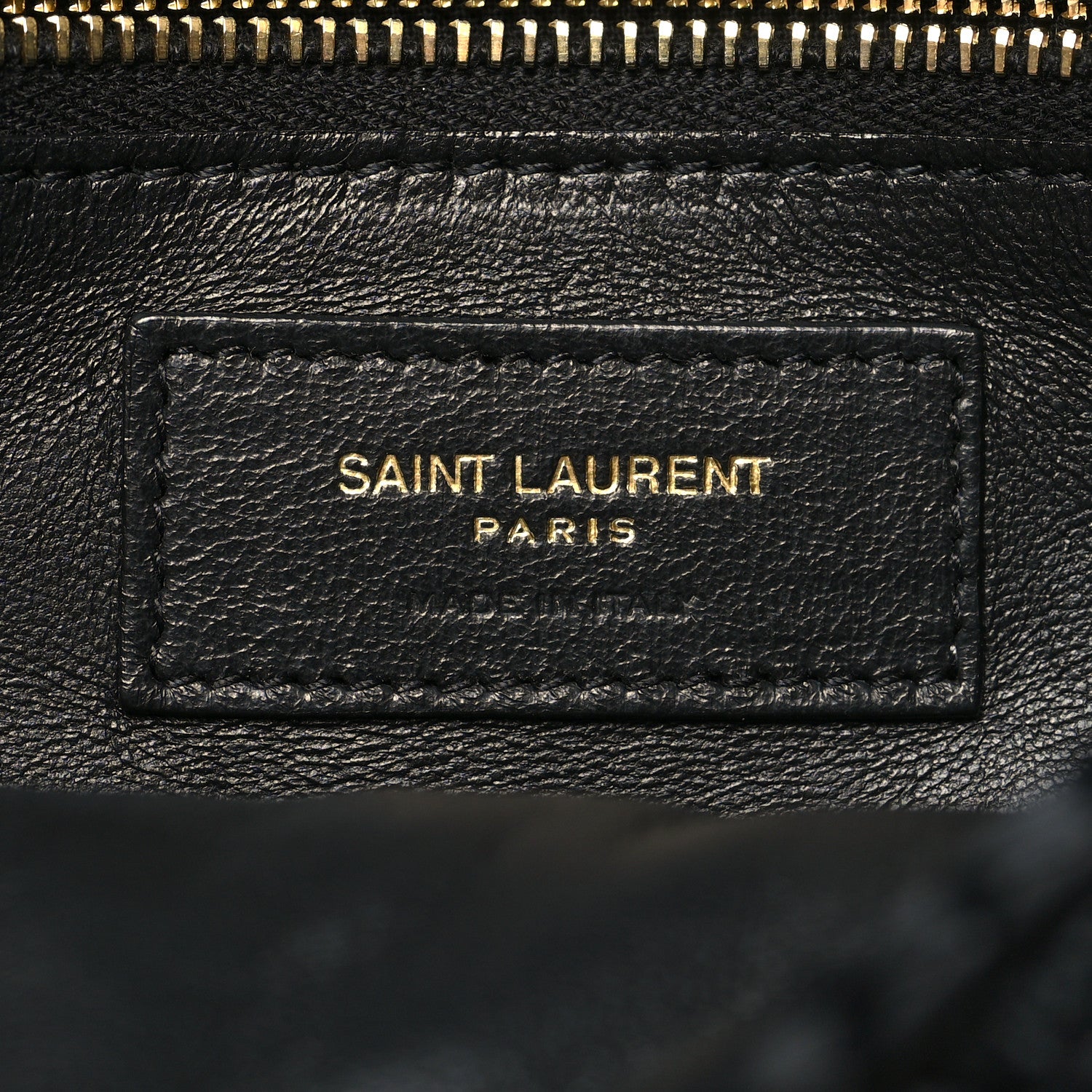 Saint Laurent Raffia Monogram Tassel Kate 99 Black 6 of 10