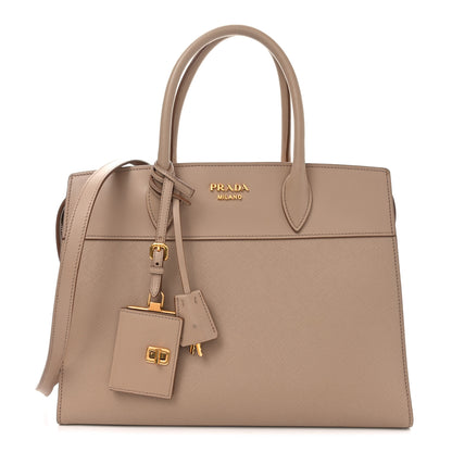 Prada Saffiano City Calfskin Medium Esplanade Cammeo 1 of 9