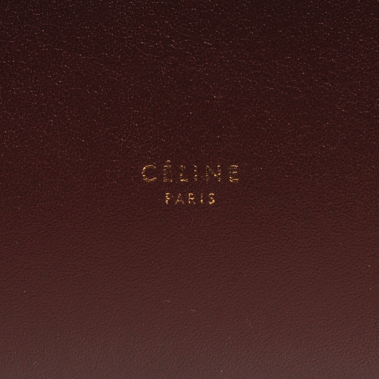 Celine Natural Calfskin Small Tie Knot Tote Chocolate 8 of 8