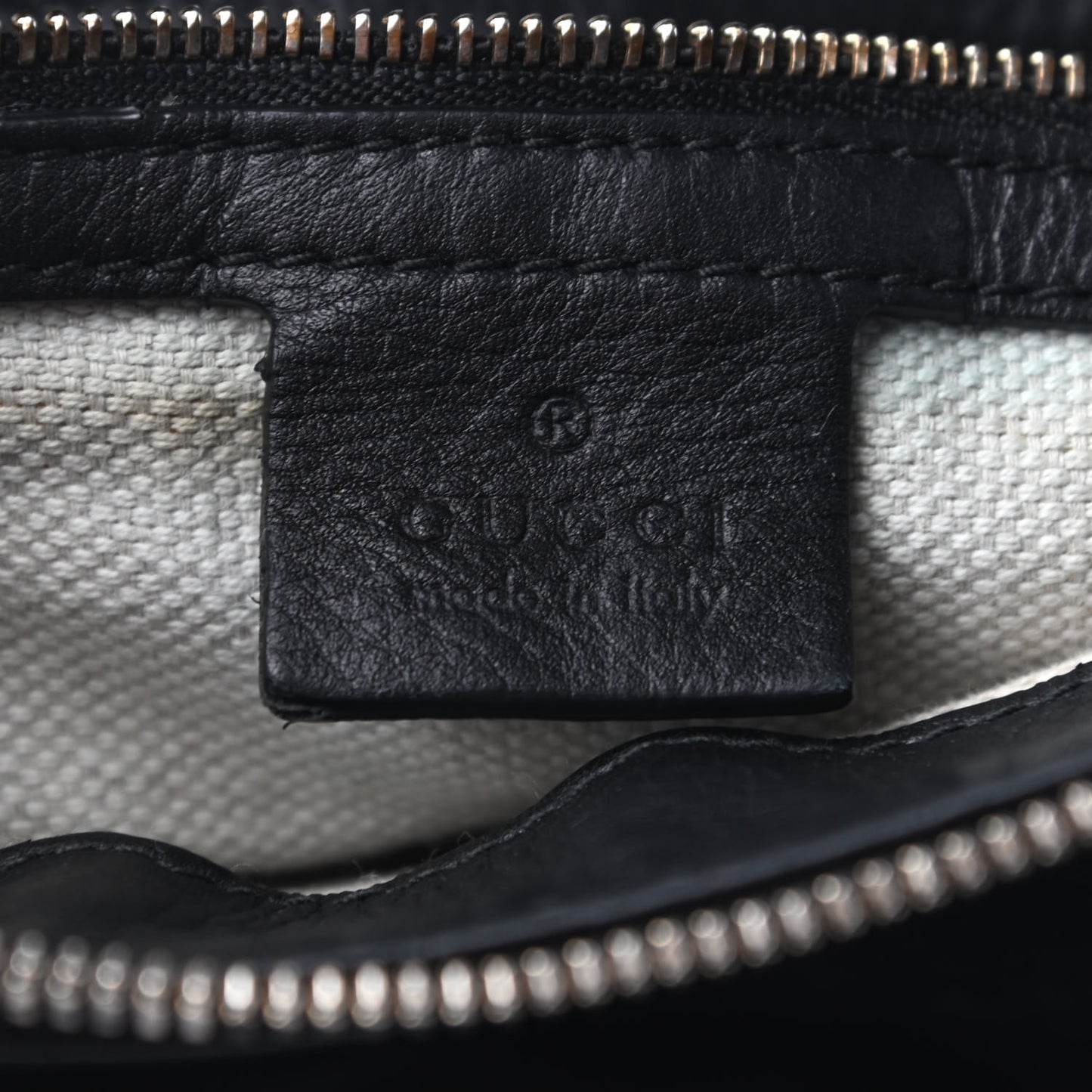 Cellarius Calfskin Small Soho Top Handle Satchel Black