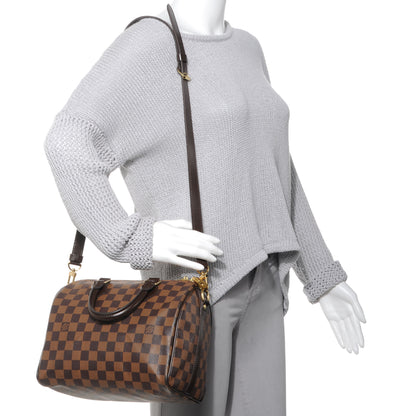 Louis Vuitton Damier Ebene Speedy Bandouliere 25 2 of 6