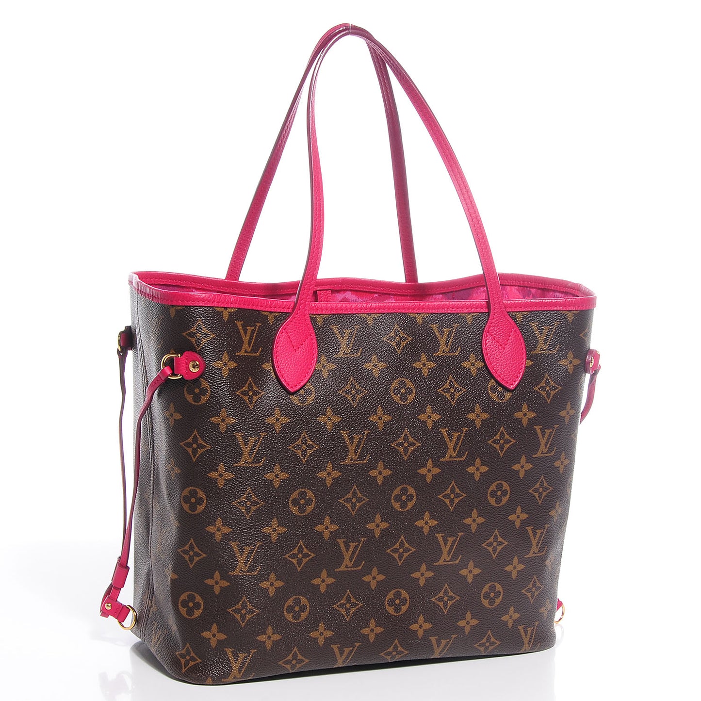 Monogram Articles de Voyage Ikat Neverfull MM Rose Indien