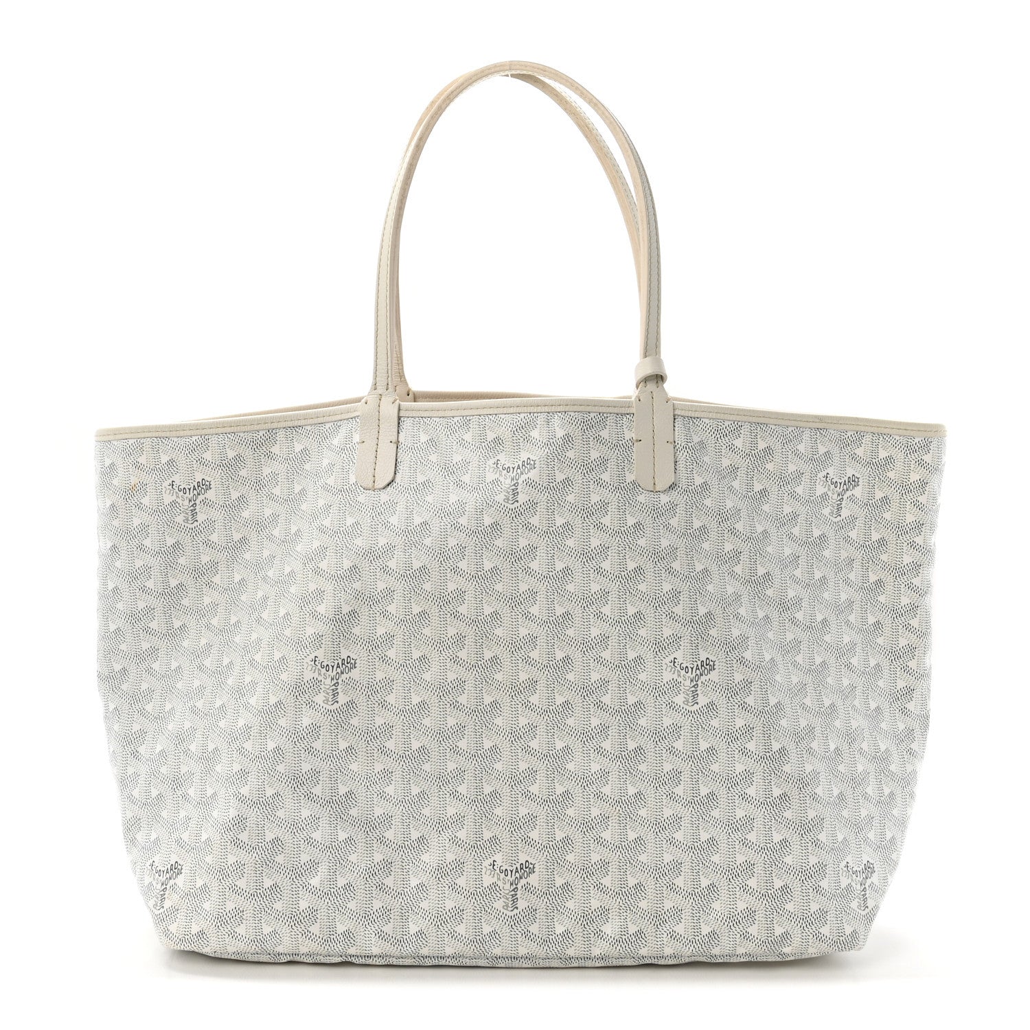 Goyard Goyardine Saint Louis PM White 1 of 9