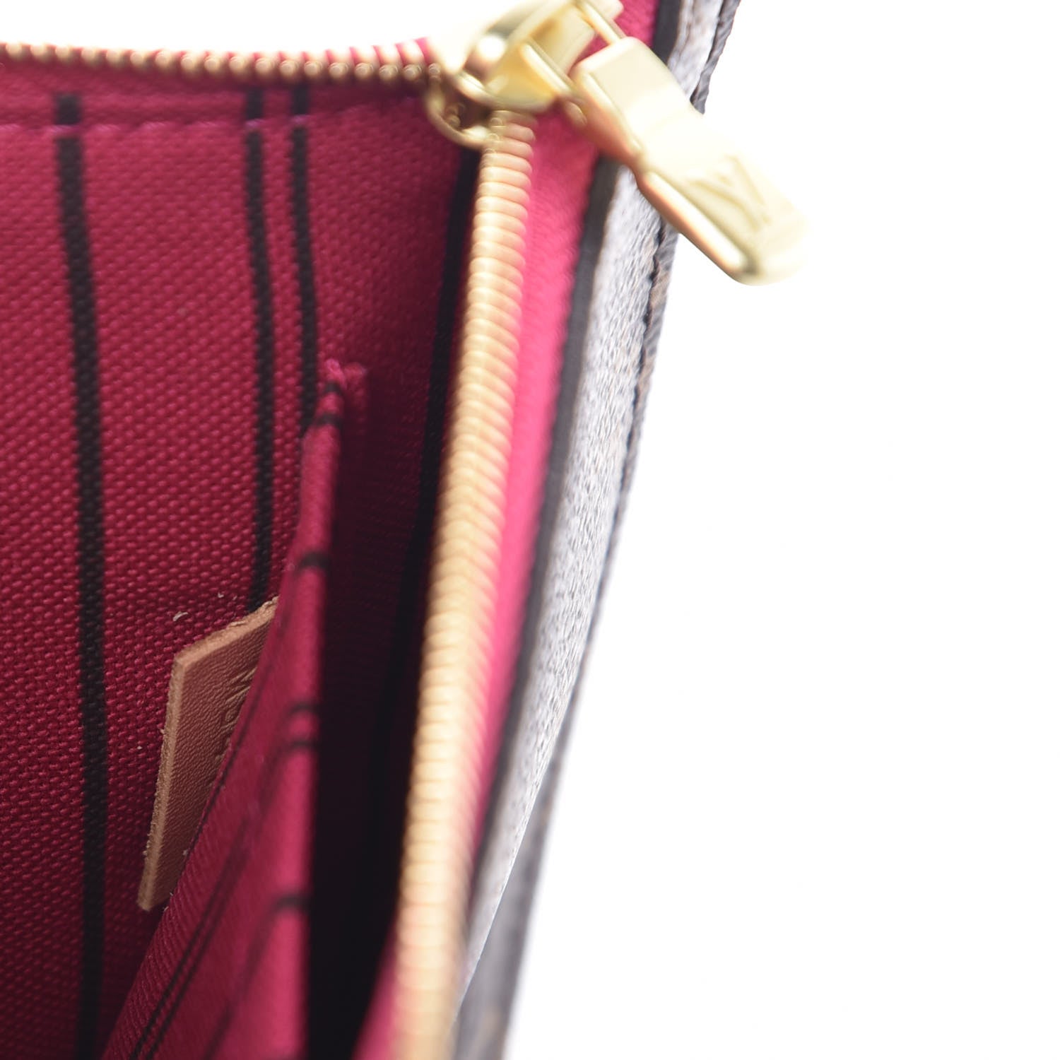 Louis Vuitton Monogram Neverfull MM GM Pochette Pivoine 7 of 7