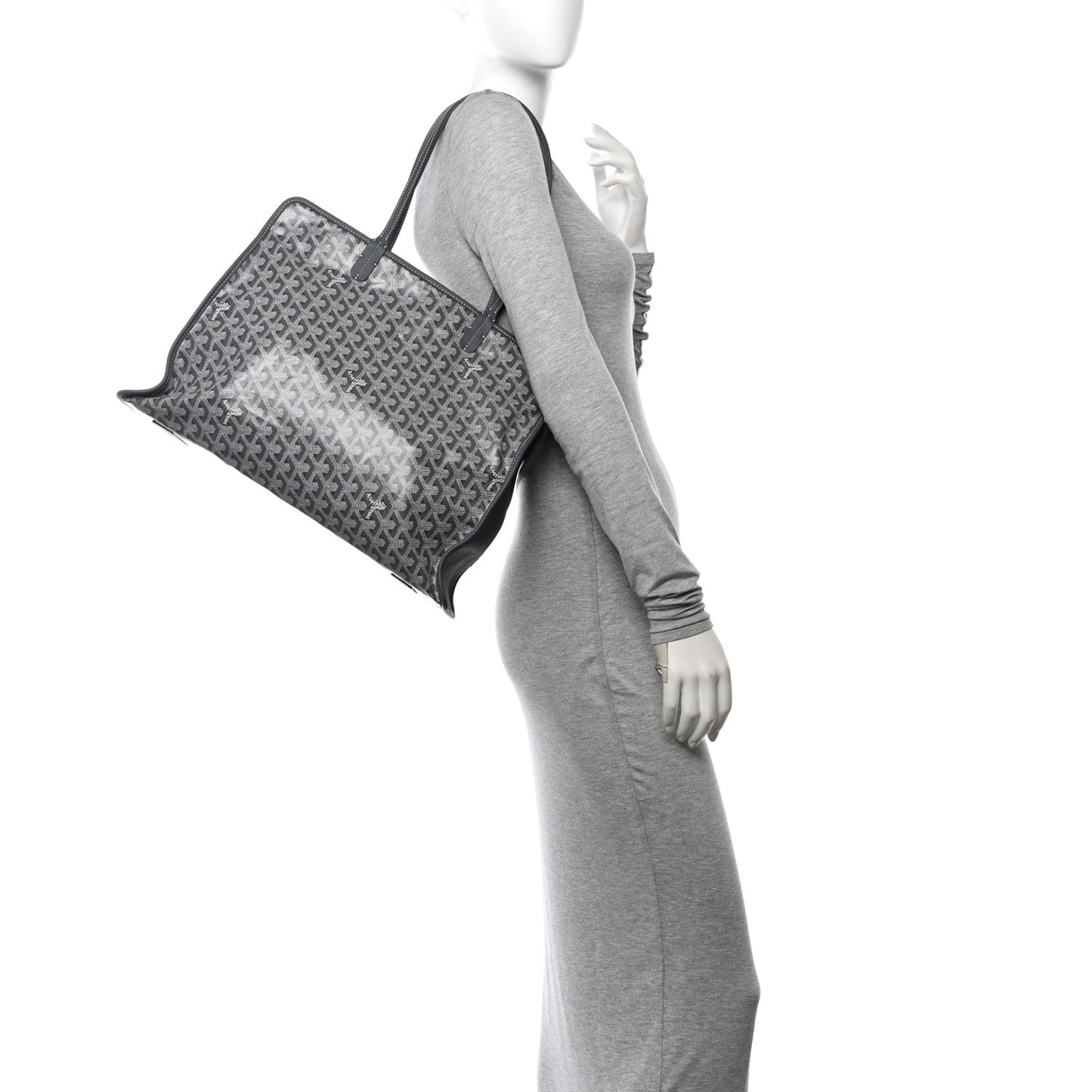 Goyardine Sac Hardy Pet Carrier PM Grey
