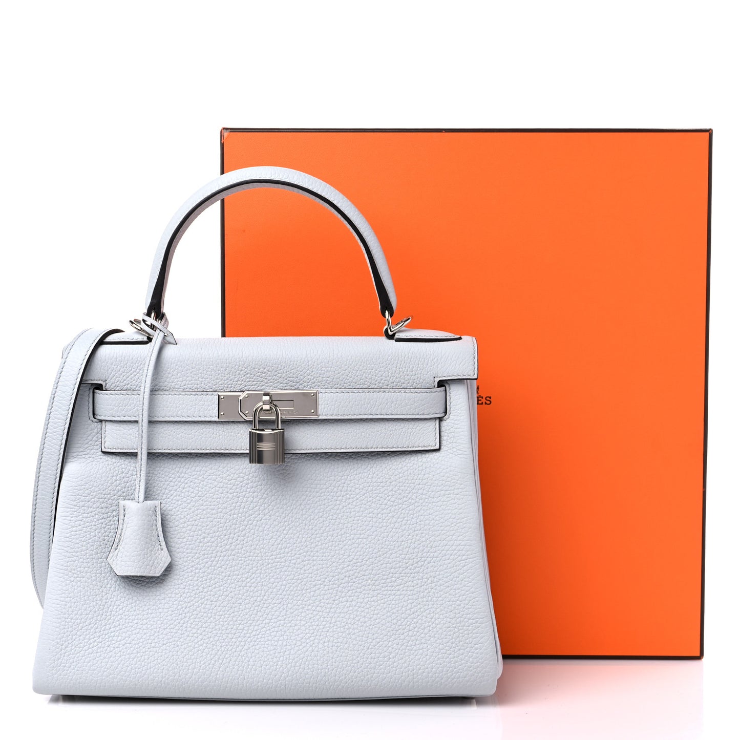 Togo Kelly Retourne 28 Bleu Pale