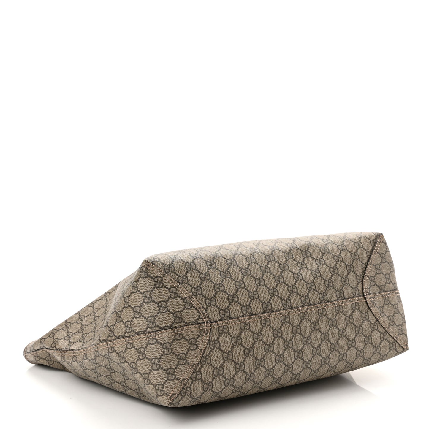 GG Supreme Monogram Medium Ophidia Shopping Tote Ebony