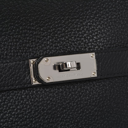 Hermes Taurillon Clemence Jypsiere 31 Black 7 of 7