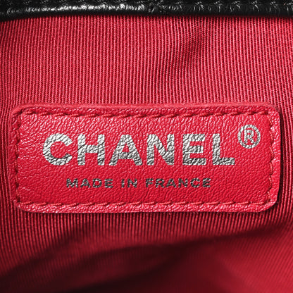 Chanel Aged Calfskin Quilted Gabrielle Backpack Black Black 6 of 10