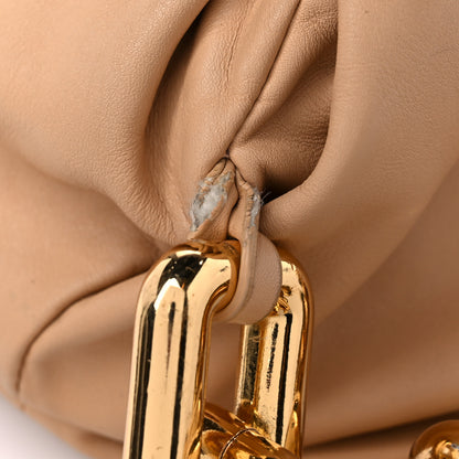 Bottega Veneta Calfskin The Pouch Chain Almond 16 of 17
