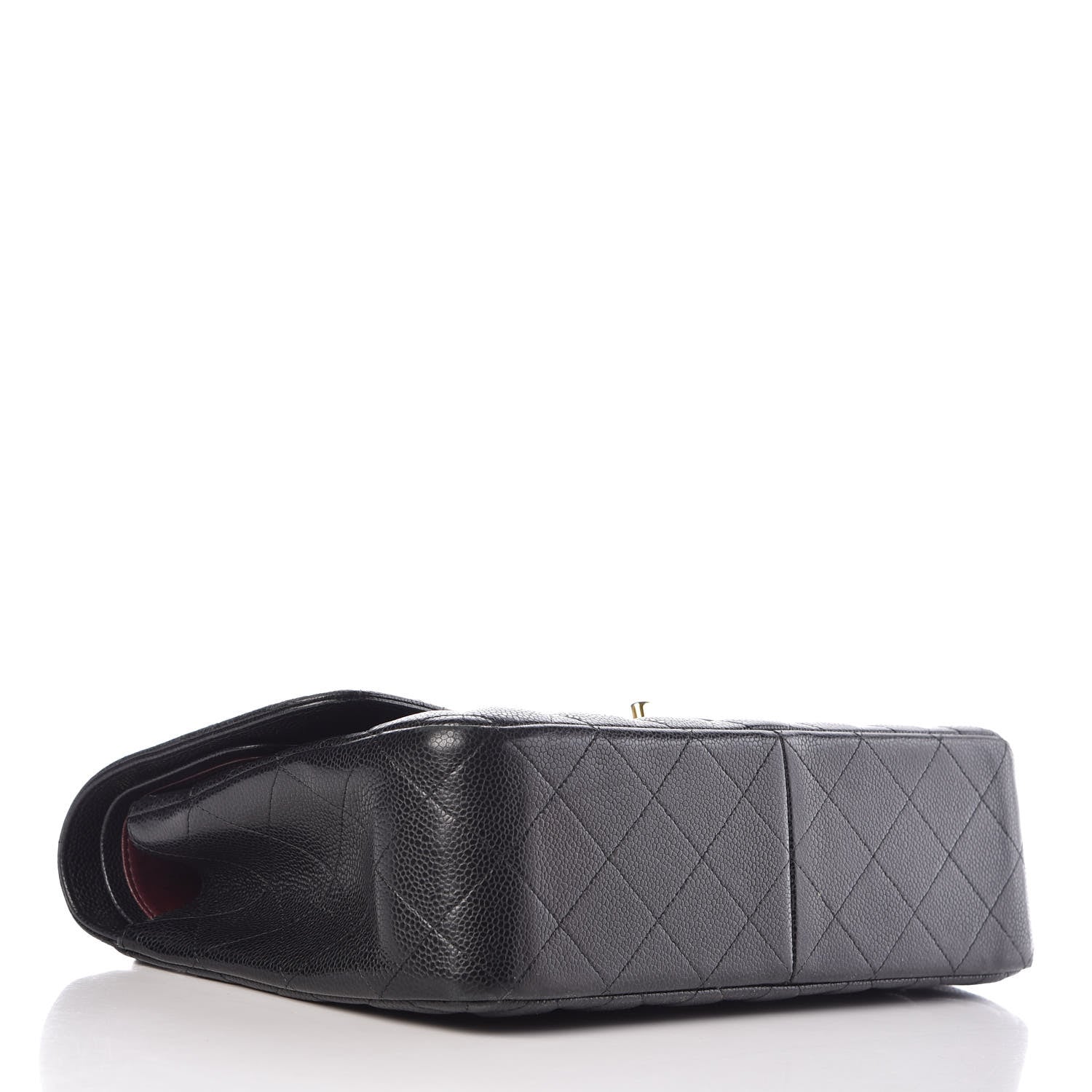 Chanel Caviar Quilted Jumbo Double Flap Black 4 of 13