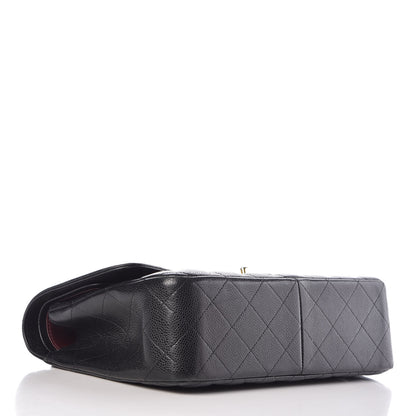 Chanel Caviar Quilted Jumbo Double Flap Black 4 of 13